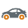 car icon with accent wheels
